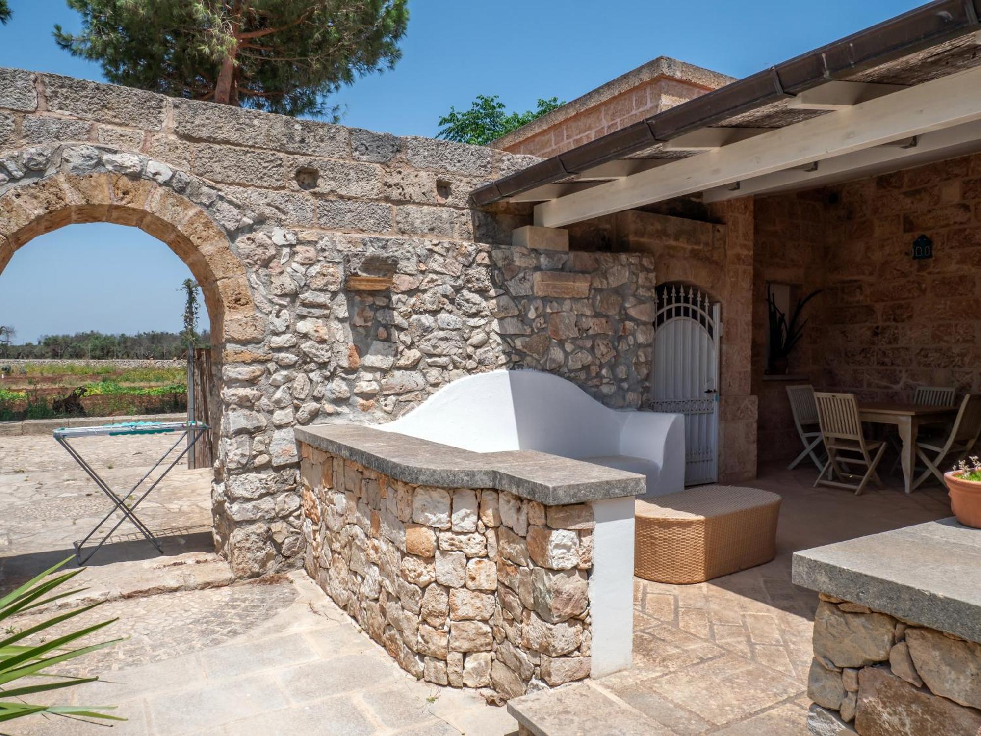 Agriturismo Masseria Alcorico กาเยียโน เดล คาโป ภายนอก รูปภาพ